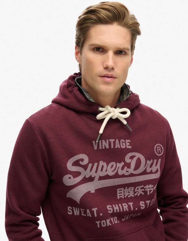 Superdry - Classic Vintage Logo Graphic Hoodie