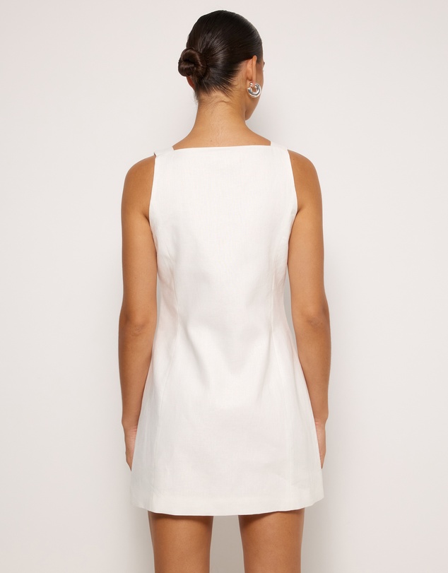 AERE - Sian Linen Mini Dress