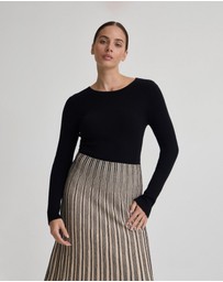 Oxford - Paige Stretch Knitted Dress