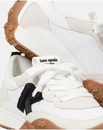 Kate Spade - K As In Kate Lace Up Sneakers