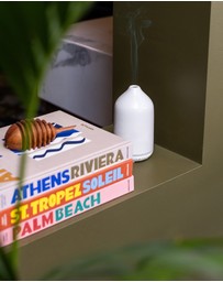 IKOU - White Ceramic Ultrasonic Aroma Diffuser
