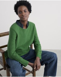 Seasalt - Seasalt Cornwall Green Makers Cotton Jumper