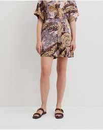 Country Road - Country Road X Ngali Silk Print Short