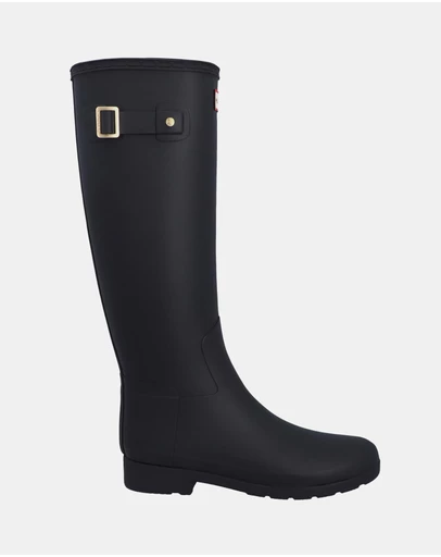 Hunter - Refined Gold Trim Tall Boots - Women’s