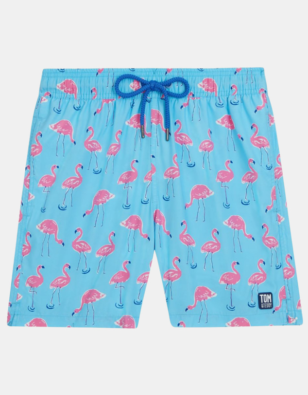 Tom & Teddy - Flamingo Swim Shorts