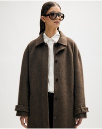 Minima Esenciales - Rafe Double Faced Wool Coat