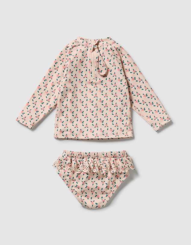 Wilson & Frenchy - Cutwork Rashie Swimset - Babies-Kids