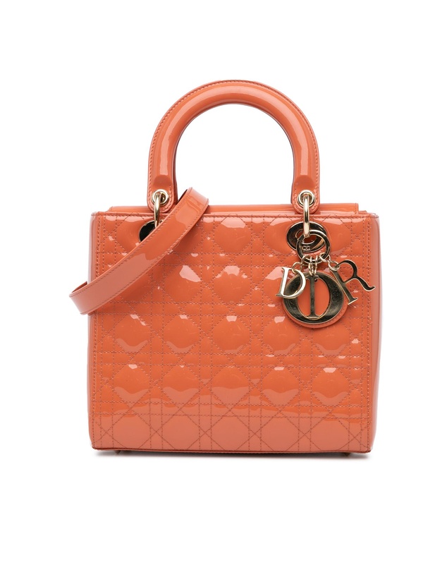 Pre-Loved by Azura Reborn - Pre-Loved Lady Dior Patent Leather Handbag