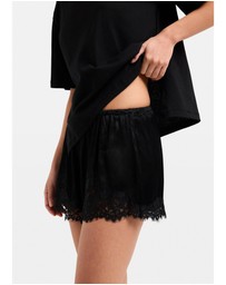 Alice In The Eve - Joy Lace Mini Shorts