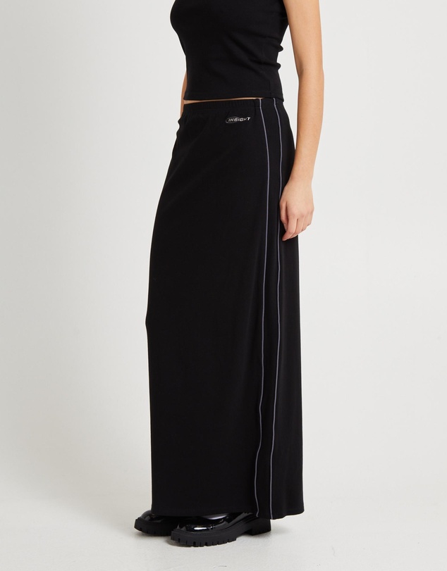 Insight - Pitch Piped Maxi Jersey Skirt