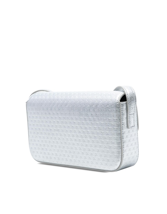 Pre-Loved by Azura Reborn - Pre-Loved Triomphe All Over Laminated Calfskin Claude Shoulder Bag