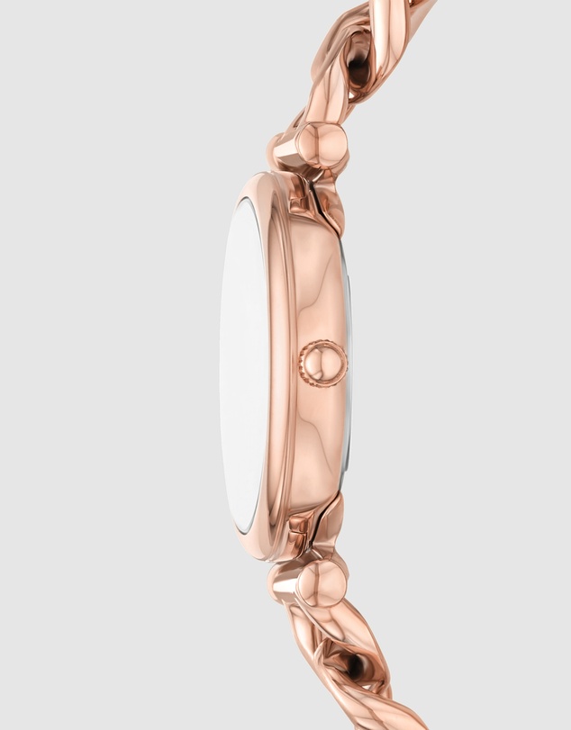 Fossil - Carlie Rose Gold Tone Analogue Watch