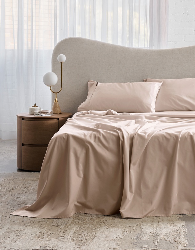 Greg Natale - Jacquard Sheet Set Blush