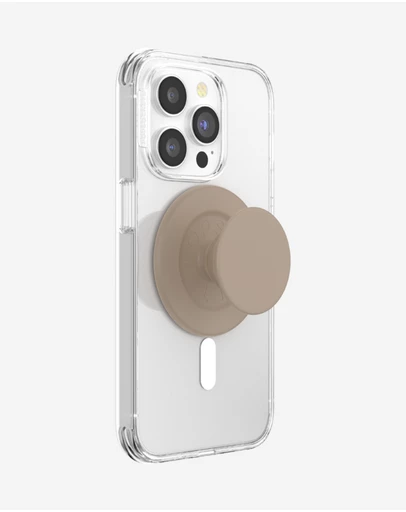 PopSockets - PopGrip MagSafe Soft Touch Phone Grip Holder + Magnetic Adapter Ring