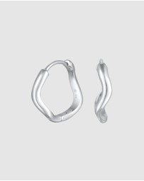 Elli Jewelry - Earrings Creole 925 Sterling Silver