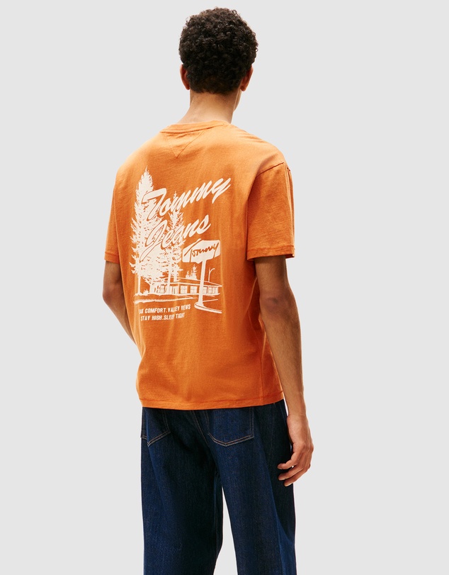 Tommy Jeans - Back Graphic Relaxed Crew Neck T-Shirt