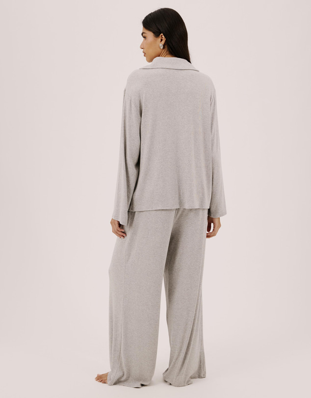 Atmos&Here - Darcey Soft Ribbed Long Sleeve Pyjama Set