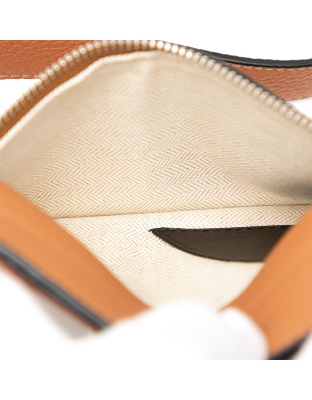 Pre-Loved by Azura Reborn - Pre-Loved Soft Grained Calfskin Vertical T Pocket Crossbody