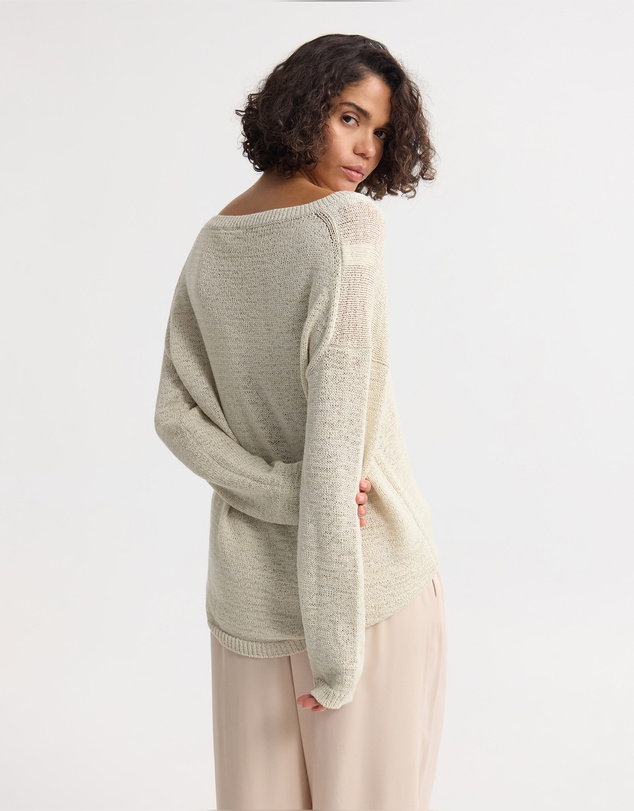 Oxford - Fleur Chunky V-Neck Knit