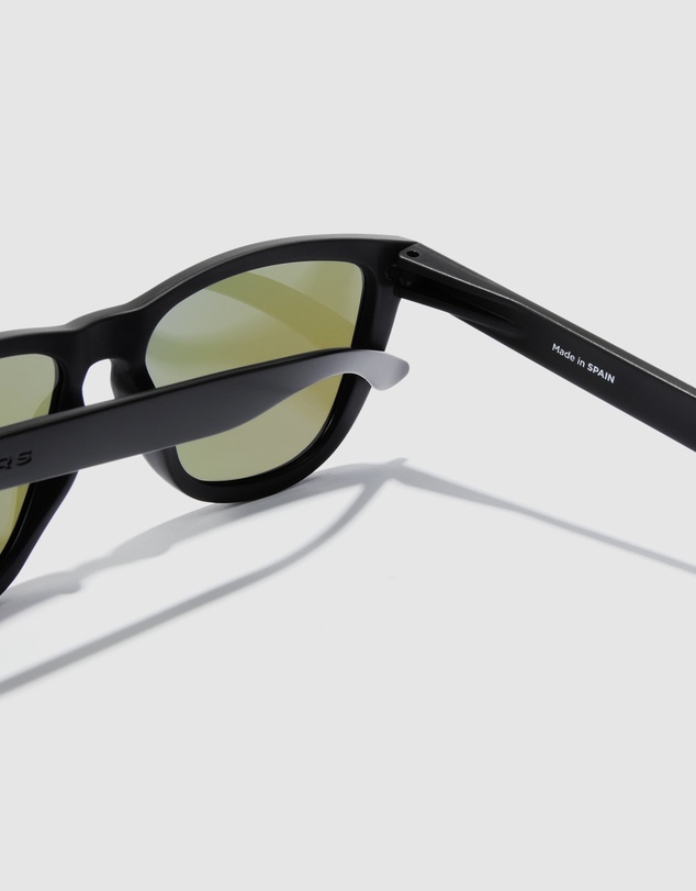 Hawkers Co - Polarized Dark Black Blue One Raw Sunglasses for Men and Women UV400