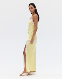Third Form - Sevin Lace Trim Slip Dress