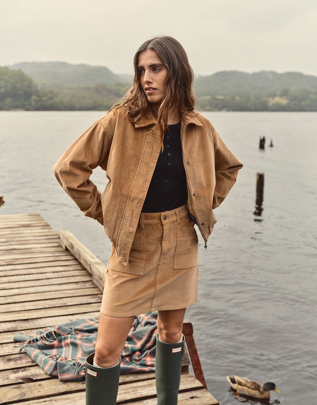 All About Eve - Bambi Cord Bomber Tan