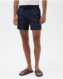 AERE - Euro Resort Linen Shorts
