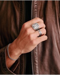 THOMAS SABO - THOMAS SABO Wide Band Ring with Zirconia