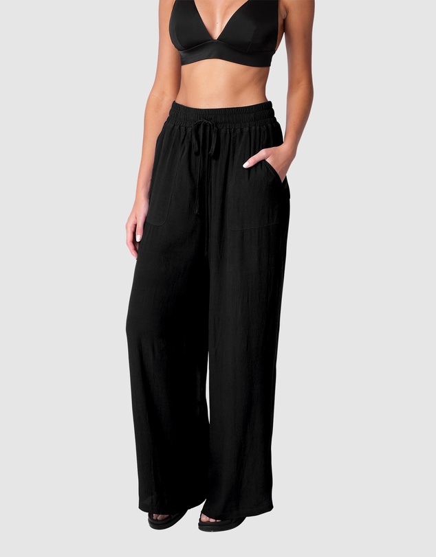 UNE PIECE - Linen Palazzo Pants