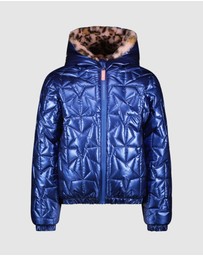B.Nosy - Jessie Reversible Faux Fur Jacket - Kids-Teens