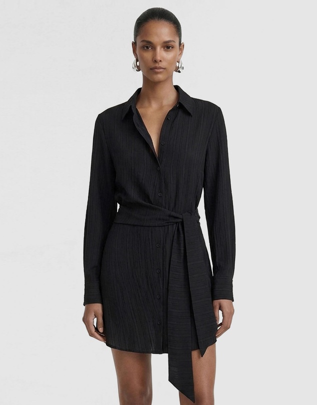 Staple the Label - Seren Mini Shirt Dress