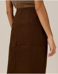Tussah - Cory Twill Pencil Skirt