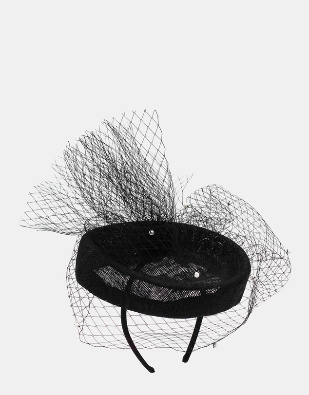 Morgan & Taylor - Prue Fascinator in Black