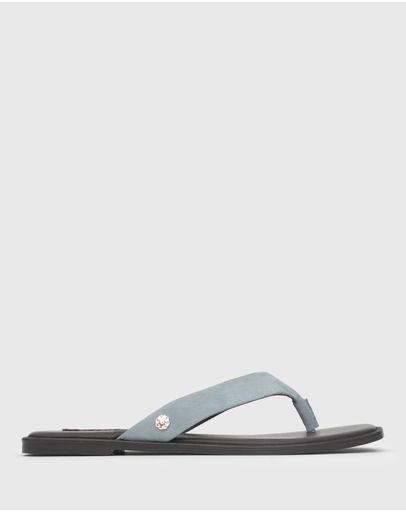 Mist Blue Suede