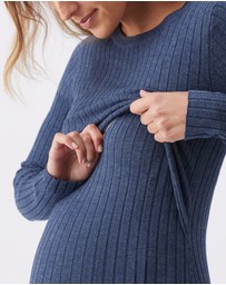 Ripe Maternity - Eden Knit Nursing Dress