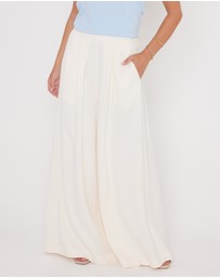 ALEXANDRA - Pizzi Pants Cream