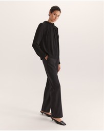 SABA - Willa High Neck Long Sleeve Top