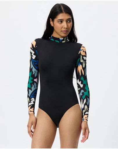 Patagonia - Long Sleeve Swell Seeker One-Piece Swimsuit