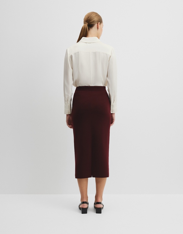 Country Road - Compact Wool Knit Skirt