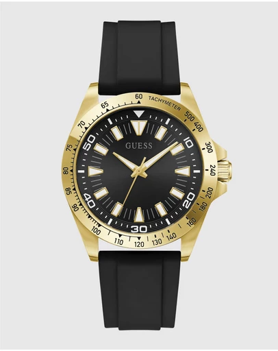 GUESS - GUESS Men's Gold-Tone Analogue Watch