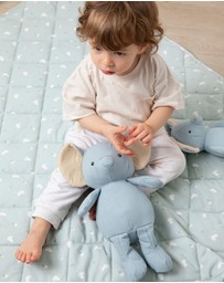 Living Textiles - Reversible Quilted Cot Comforter - Goosey Goosey