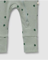Wilson & Frenchy - Tumbletwig Organic Waffle Zipsuit - Babies