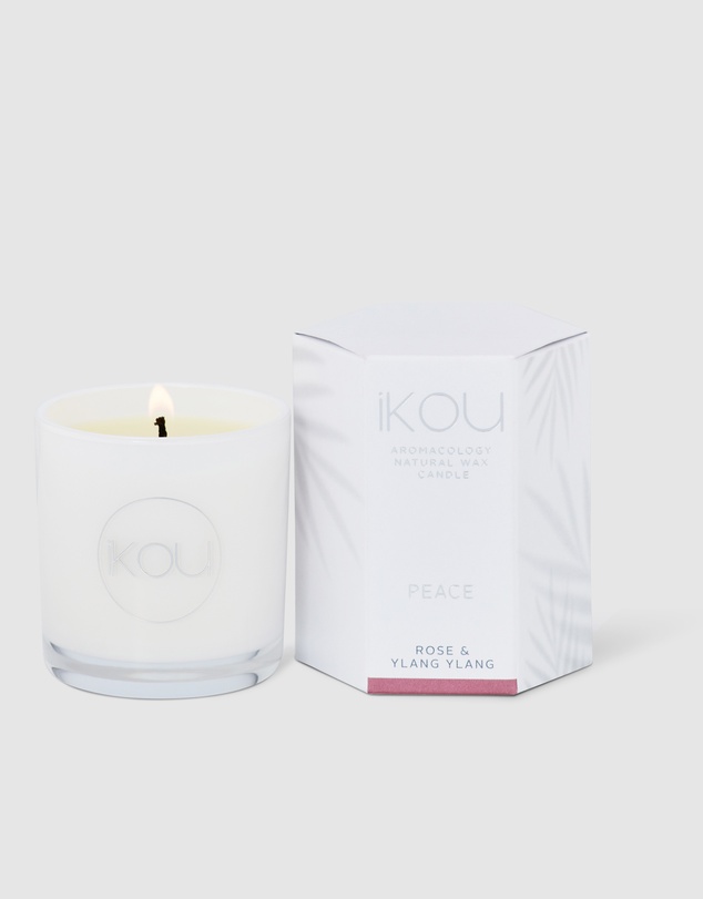 IKOU - Eco-Luxury Candle Glass Peace