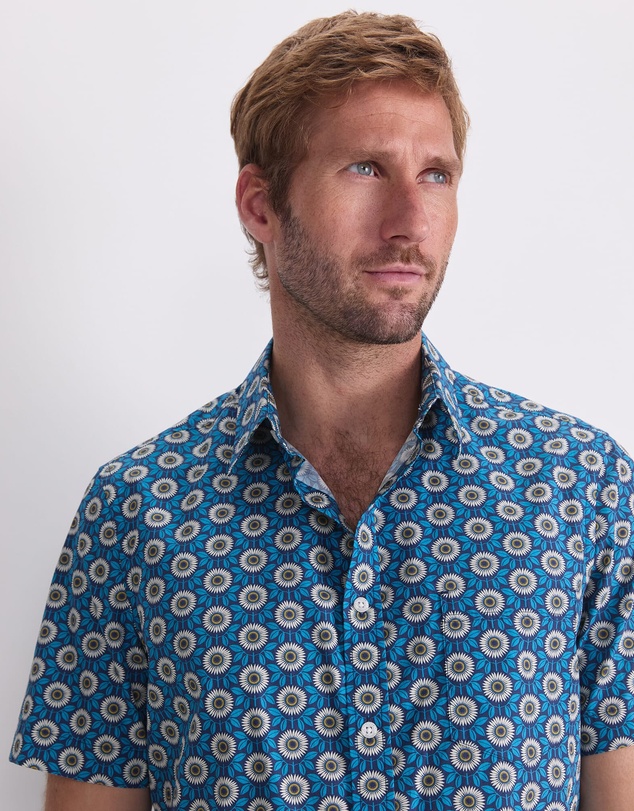 Sportscraft - Walter Short Sleeve Liberty Shirt