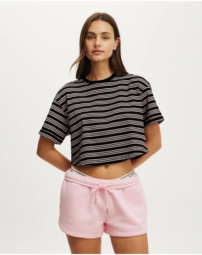 Cotton On Body Active - Cropped Graphic Active Tee