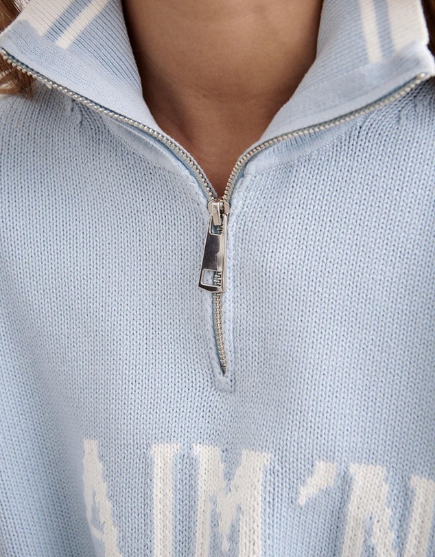 Aim'n - College Knitted Half Zip