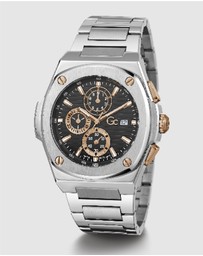 GC - Gc Coussin Shape Chrono Metal