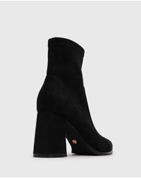 Betts - Honour Faux Suede Stretch Sock Boots