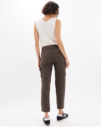 Amelius - Jordan Linen Tapered Pant