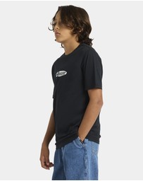 Quiksilver - Boys 8 to 16 Channel Fix T-Shirt